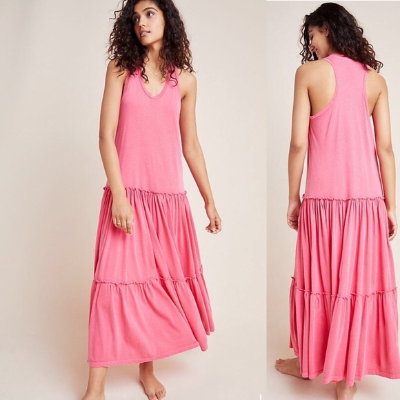 Anthropologie Dresses & Skirts - NWT Anthropologie Sundry Tiered Light Red Dress